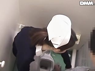 Chubby Jap face fucked in hot Japanese sex video