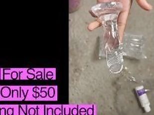 UNBOXING SMALL PENIS CLEAR JELLY DILDO ADULT WOMENS SEX TOY (SPONSORED) **FOR SALE**