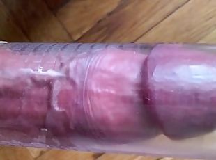 pumped a dick heavily with pump