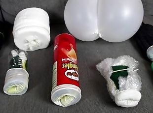 I Fucked 10 Homemade Sex Toys (Gummi Bears, Pringles can, and more) DIY Pocket Pussy / Fleshlight