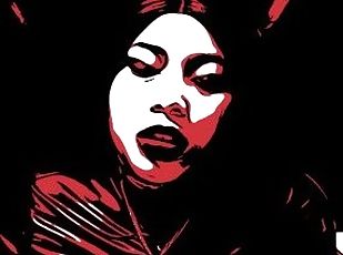 Ebony Vampire Transformation Video