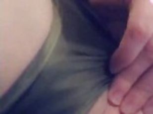 Secretly cumming in my hands on Snapchat