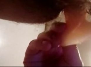 Fucking hubby tight ass with a dildo prostate milking