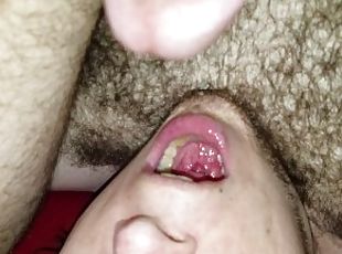 My own cum in my mouth