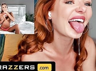 Brazzers - Lacy Lennon & Emma Hix Video Chat To Catch Up But The Talk Quickly Turns Into Cybersex