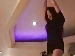 Korean stripper dancing the night away