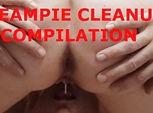 Femdom Cuckold Cleanup Creampie, Own Cum Eating, Cumkiss And Piss - Compilation