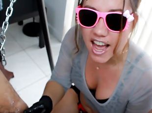 strapon, anal, pov, blonda, fetish, femdom