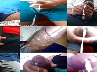 Cumshot Compilation 2021 - Male Moaning Orgasm, Jerking Off With Huge Cumshot Cumpilation