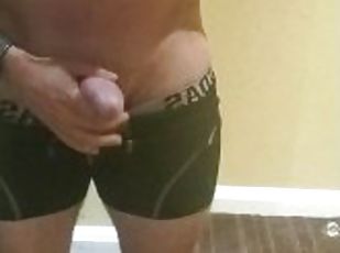 Arrived in Vegas!  Some edging and body shot before going to bed.