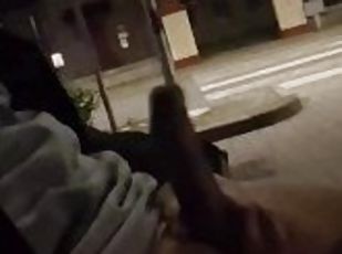 Flashing and Walking on the street with my dick out and cumming