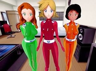 [POV] TOTALLY SPIES HAREM - CLOVER, ALEX, SAMANTHA