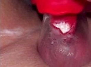 Clitoris (bagian atas vagina paling sensitif), Gemuk (Fat), Mastubasi, Vagina (Pussy), Amatir, Mainan, Wanita gemuk yang cantik, Sudut pandang, Seorang diri, Jarak dekat