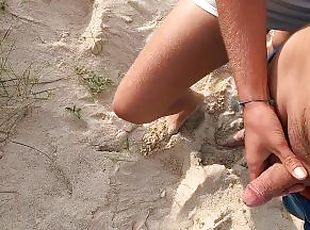 Di luar, Kencing, Awam, Amateur, Cam, Peranchis, Pantai, "voyeur", Zakar