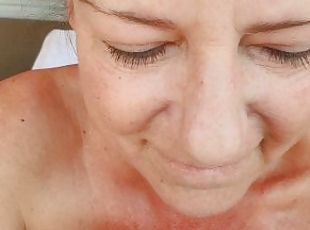 Naked milf smoking swimming and squirting