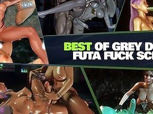 Futa3DX - Best Of Grey Dorian Fuck Scenes - Spooky Creatures Fucking And Sucking Cock