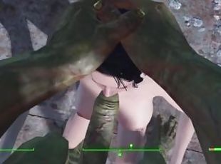 To Big to Deepthroat Hard Rough Angrily Fucked InsteadFallout 4 3D Animated Sex Mod