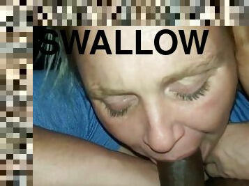 She Swallows My Nut Again - Amateur Sex