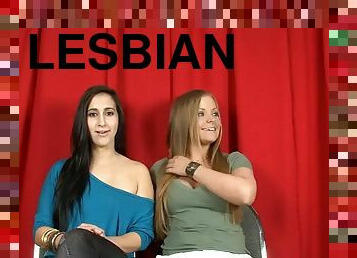 Three lesbians are together
