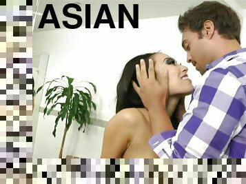 Asian MILF Asa Akira hardcore sodomy porn video