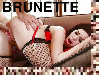 Belle Noire in Belle Noire Fishnet Fucked - ZeroTolerance