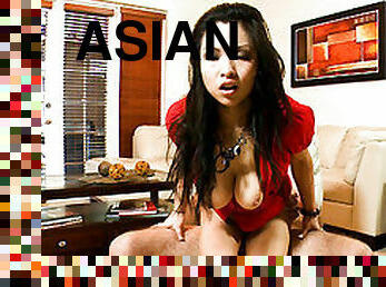 Exotic Asian Mommy Rides A Stiff Salami