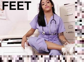 Mia martinez nurse feet