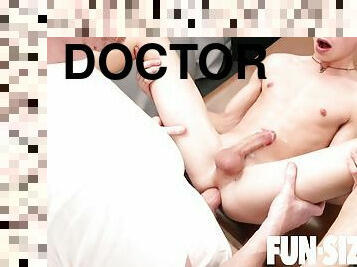 FunSizeBoys patient Austin Young gets fucked deep by doctor