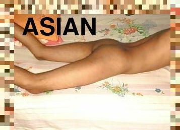 asiatisk, masturbation, cumshot, tonåring, gay, juckande, ung18, sprut, ensam, twink