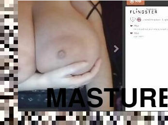 masturbation, salope, webcam, massive