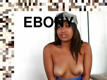 Ebony Cutie Licks Male Pole - Loni Legend Hard Fuck