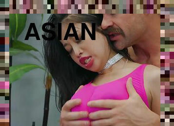 Kinky asian cutie Jade Kush jaw-dropping xxx video