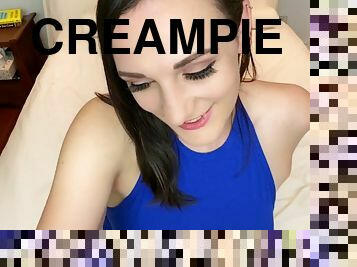 Clara Dee - POV virtual handjob and fuck with creampie