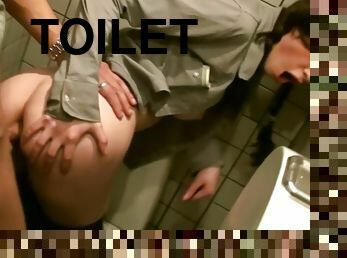 Tanata gets fucked in a toilet