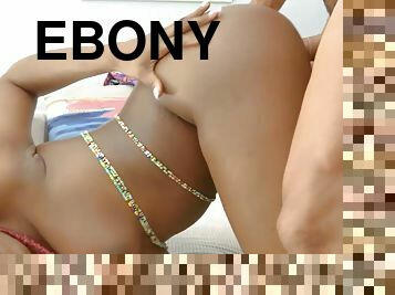 Innocent Ebony Beauty Tricked By Big Dick Fake Producer - Black Beauty - Black beauty