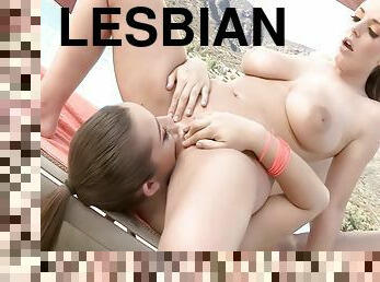 Angela White And Dani Daniels Hot Lesbian Sex