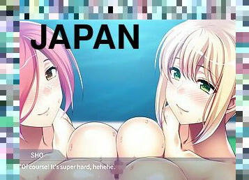 japansk, hentai, bikini