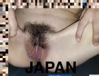 Japanese hairy randy hussy stimulant xxx clip