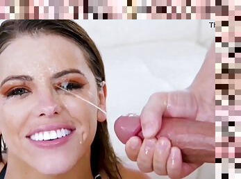 Horny Pornstars Facial Cum Shot Compilation