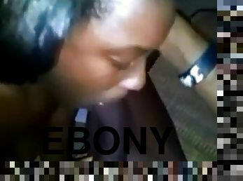 Ebony amateur head dsl clips up for 20 minutes