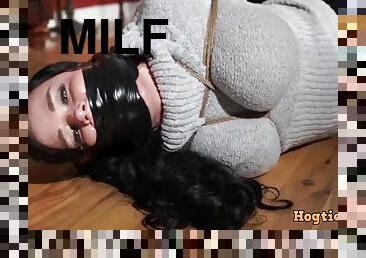 milf, maman, bdsm, joufflue, italien, bondage