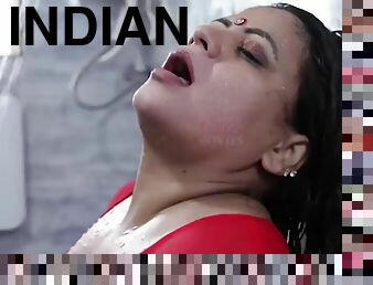 Indian adventures of fat bitch with big tits