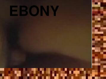 Ebony teen pounded