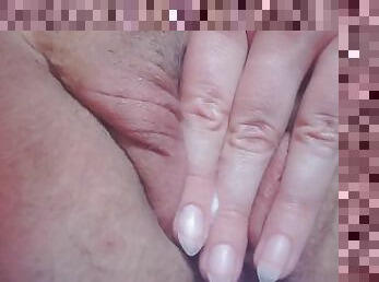 grosse, masturbation, chatte-pussy, amateur, belle-femme-ronde, ejaculation, fétiche, solo