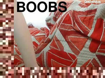 Big boobs webcam teen showing off