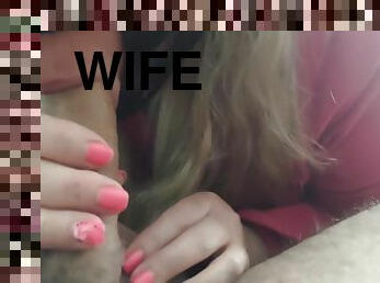 My Shy Pawg Wife Gives Me A Quick Bj On My Lunch Break Wfh. Cfnm Blowjob Shes Too Busy Doing Chores To Bother Getting Naked For Me. 3 Min