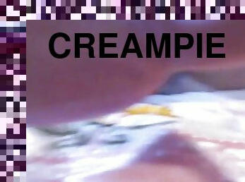 Bbw cumming creampie