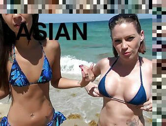 asyano, pekpek-puke-pussy, tsupa, latina, tamod, mais-na-kulay-ang-buhok, bikini, pera