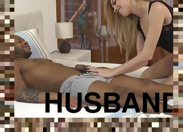 Vip4k. bbc drills vagina of married woman while husband