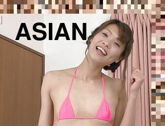 Sweet Asian Chick's Snatch - Striptease